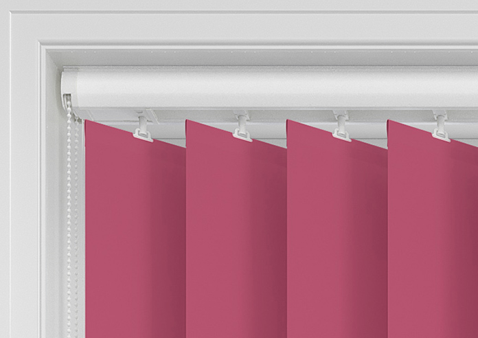 Trinity (Blackout), Fuschia - Vertical Blind - Image 12
